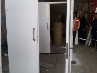 Puerta Metalica Metaldoor Hoja Doble