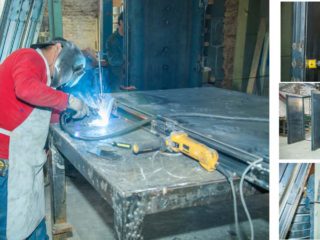 Fabricacion de Productos metálicos para sistemas de cierre Metaldoor