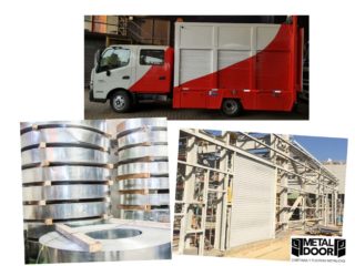 cortinas para proyectos industriales resistentes duraderas en acero metaldoor